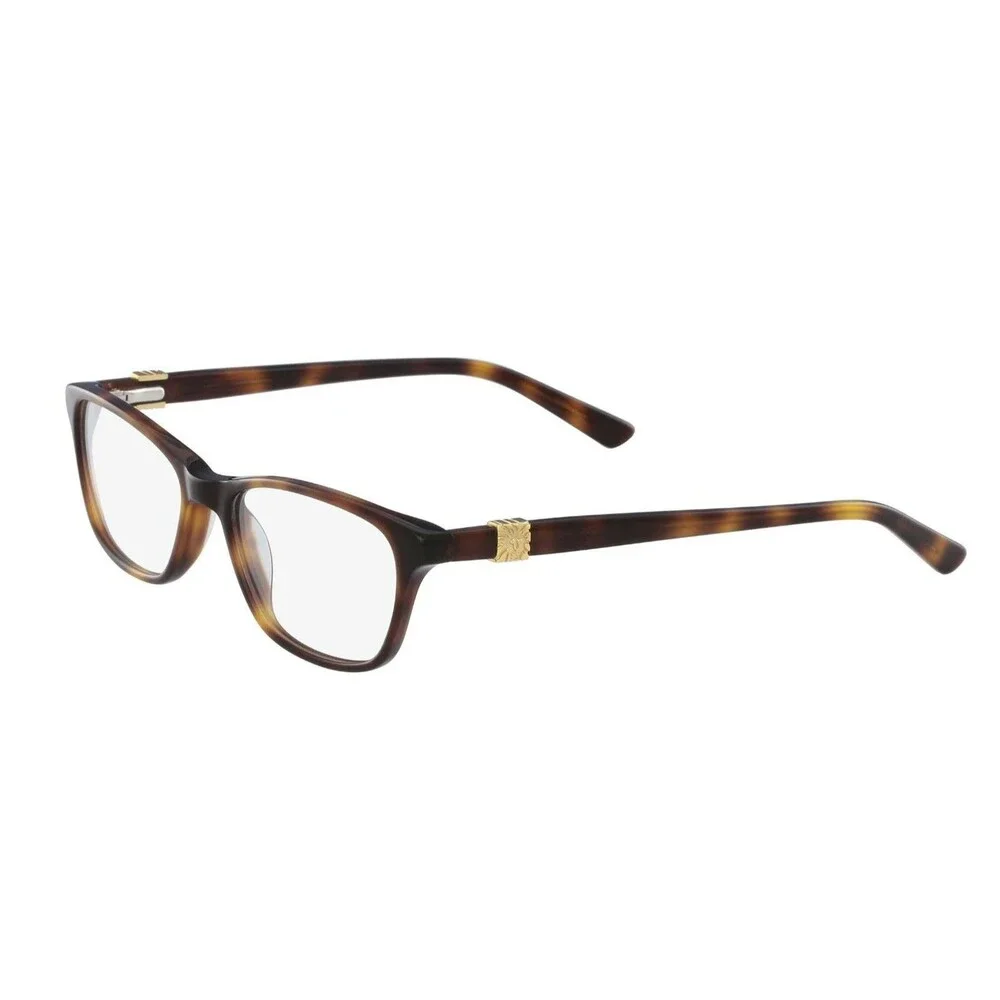 Ann Klein 215 Brown Tortoise AK5850 Hinged Eyeglass Frames Only 52-16-140